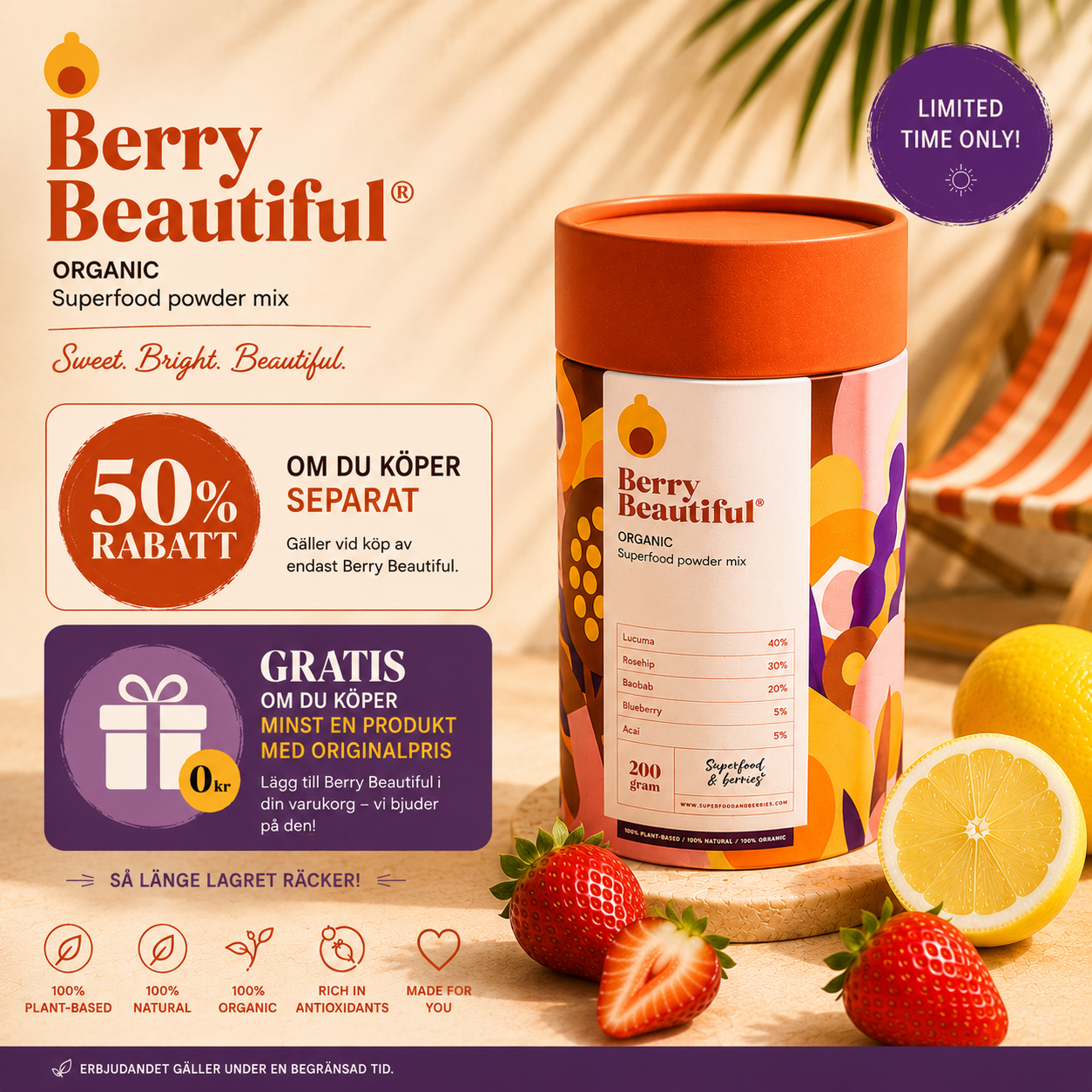 Berry Beautiful ekologisk superfood